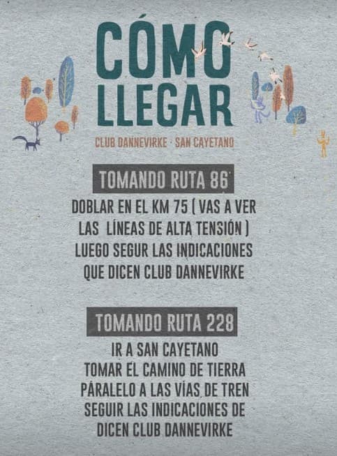 Ubicación Festival Isoca